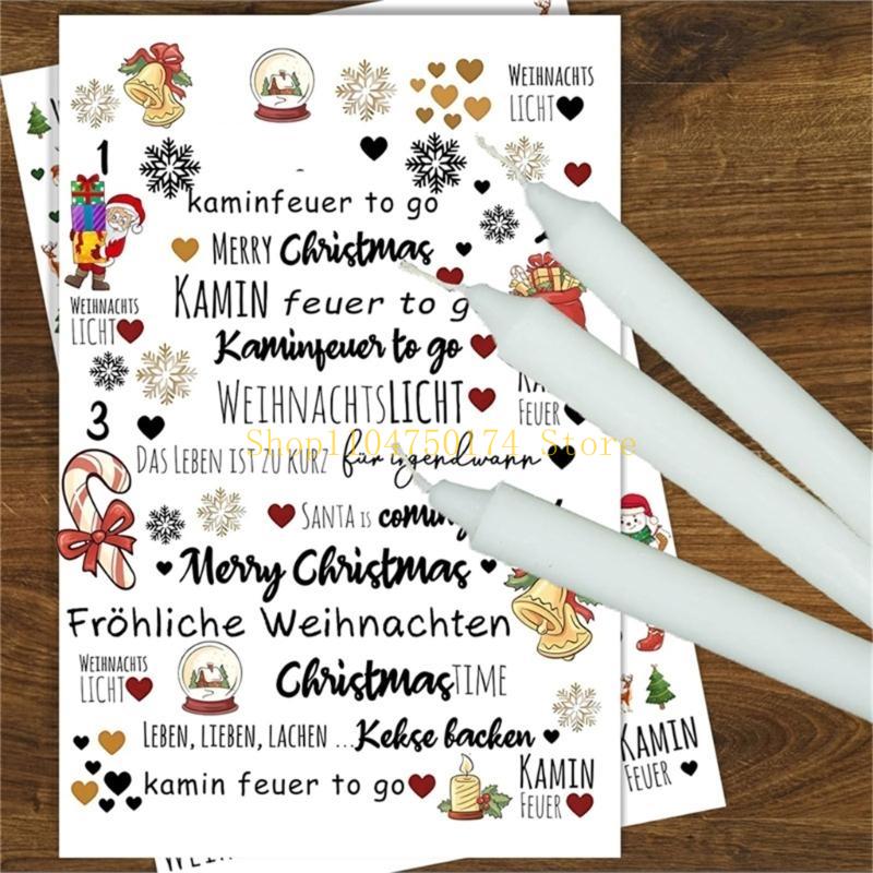 Candle Sticker Personalized Ca - Candle Supplies For Sale บทวิจารณ์และราคา