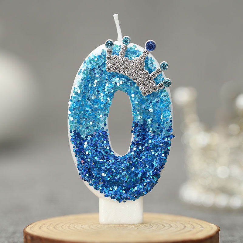 Creative Peacock Blue Crown Di - Candle Supply บทวิจารณ์และราคา