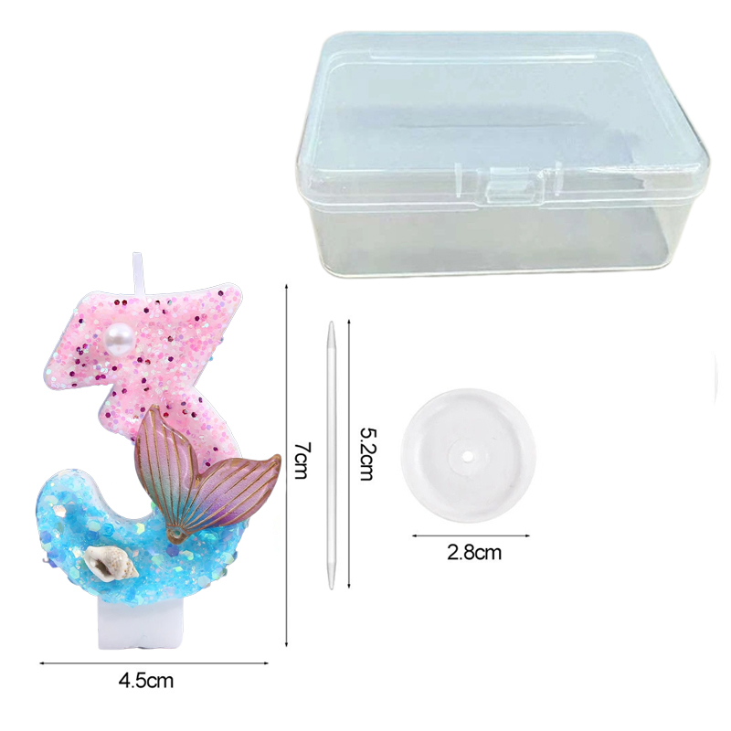 Gradient Blue Shell Pearl Crea - Candle Supply บทวิจารณ์และราคา