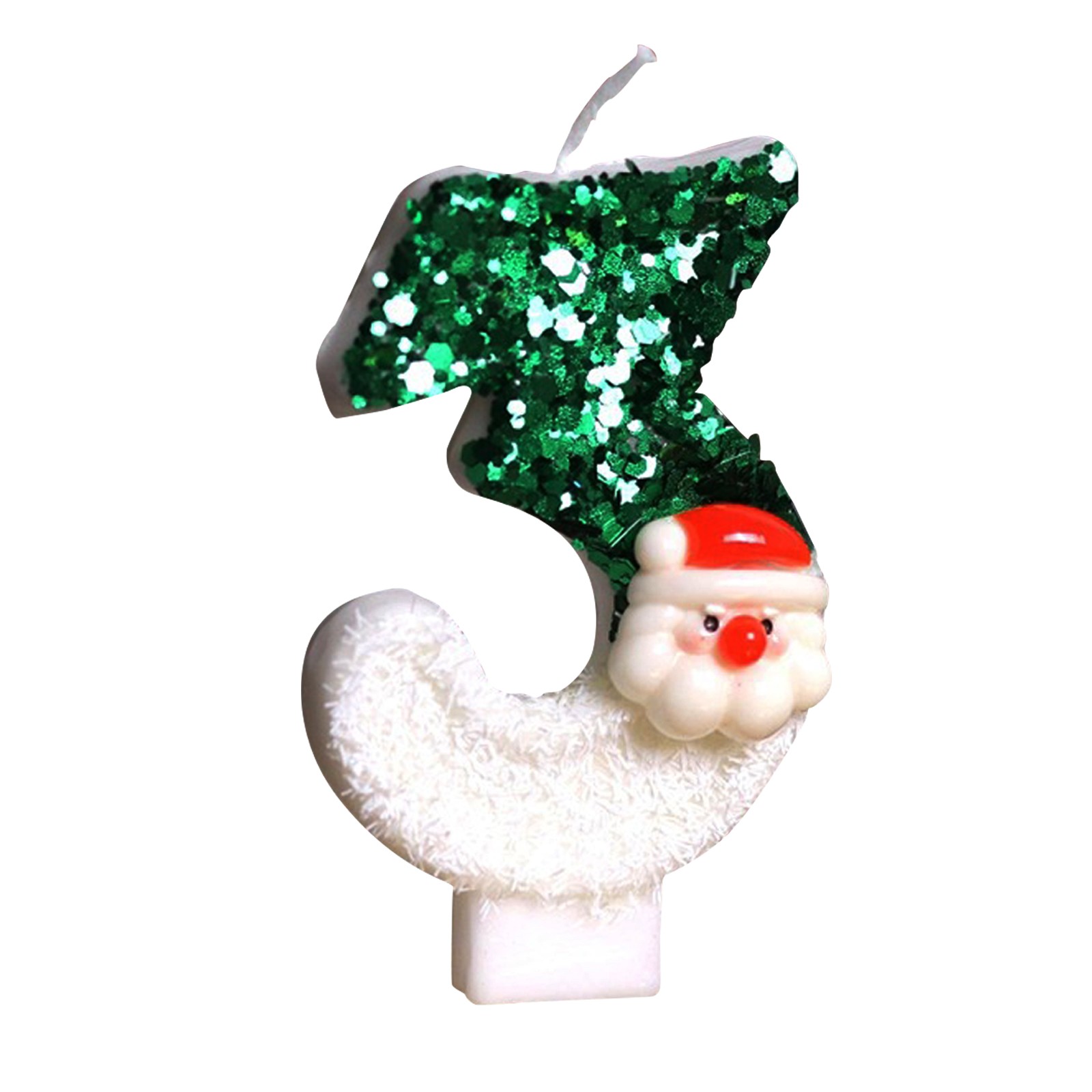 0-9 Numbers Santa Claus Cake C - Candle Supply บทวิจารณ์และราคา