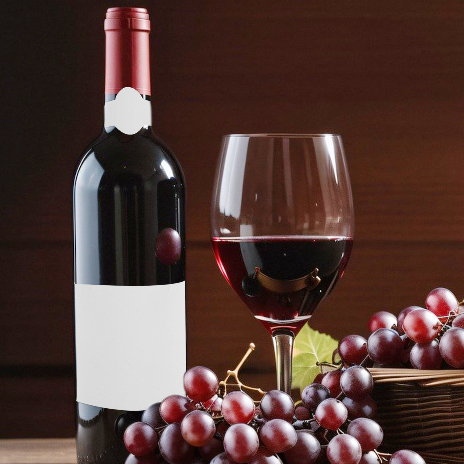 10 Sheets Waterproof Wine Labe - Sticker Label Template บทวิจารณ์และราคา