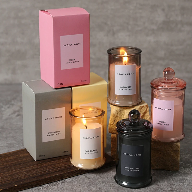Ins Style Vintage Glass Jar Sc - Candle Supplies Glass Jars บทวิจารณ์และราคา