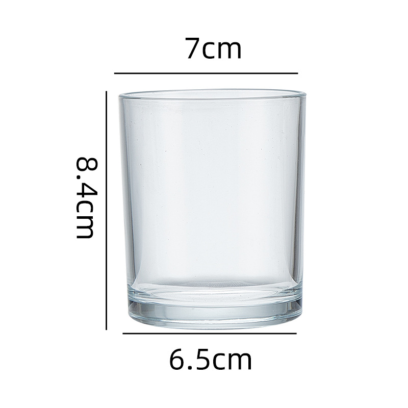 C9 Clear Glass Candle Jars Sma - Candle Supplies Glass Jars บทวิจารณ์และราคา