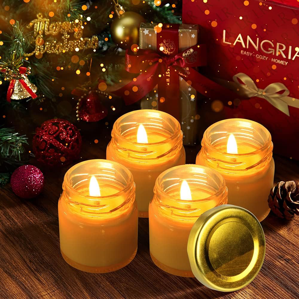 Small Glass Jars with Lids, 1. - Candle Supplies Glass Jars บทวิจารณ์และราคา