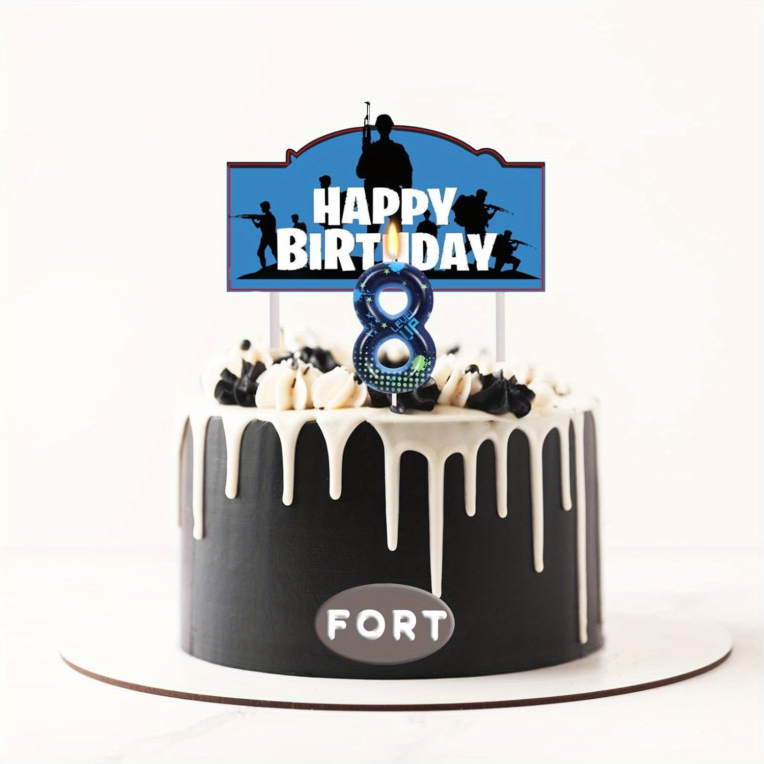 Blue Game Boy 0-9 Birthday Can - Candle Supply บทวิจารณ์และราคา