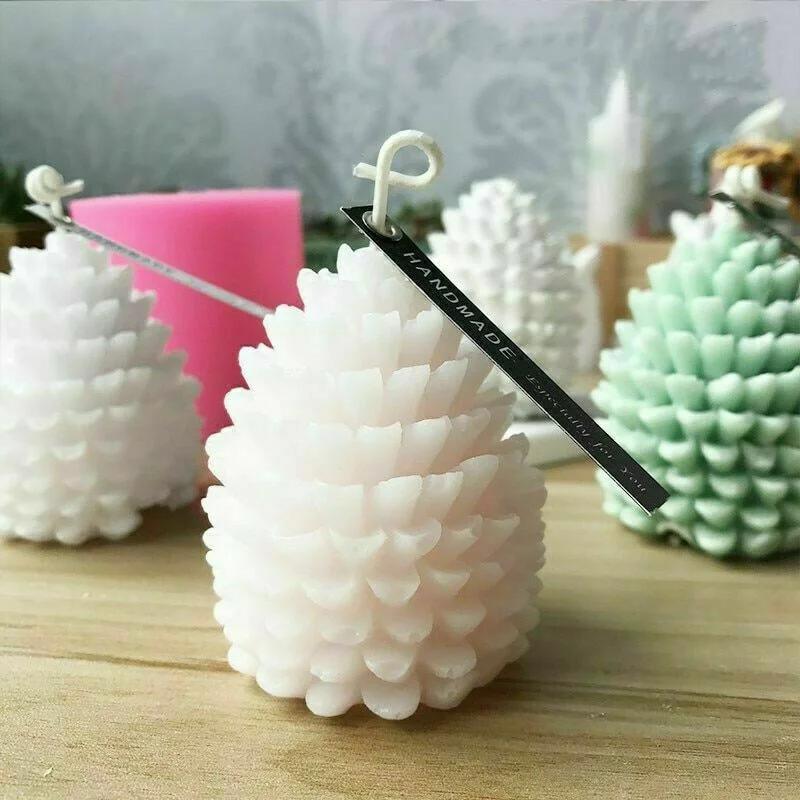 Classic Design Pine Cones Mold - Candle Supplies For Sale บทวิจารณ์และราคา