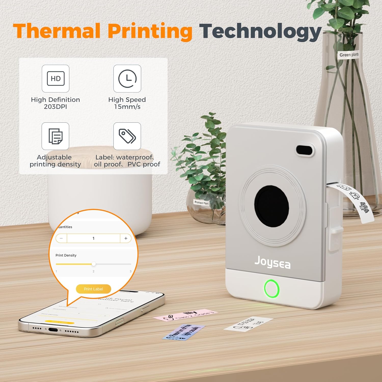 Label Maker Machine with Tape, - Sticker Label Template บทวิจารณ์และราคา