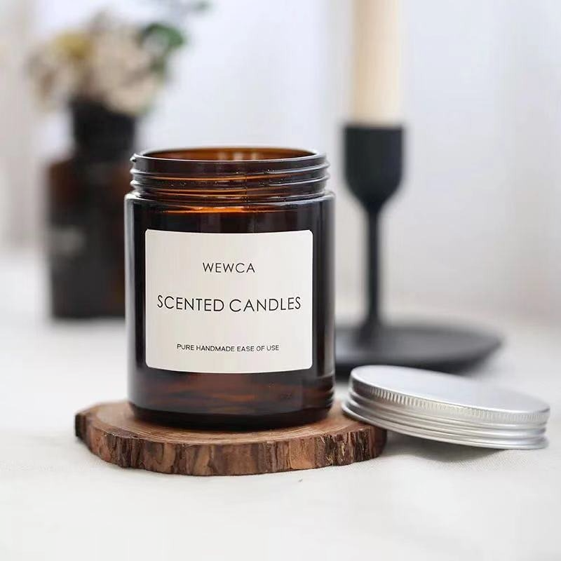 Empty Glass Candle Jars with L - Candle Supplies Glass Jars บทวิจารณ์และราคา