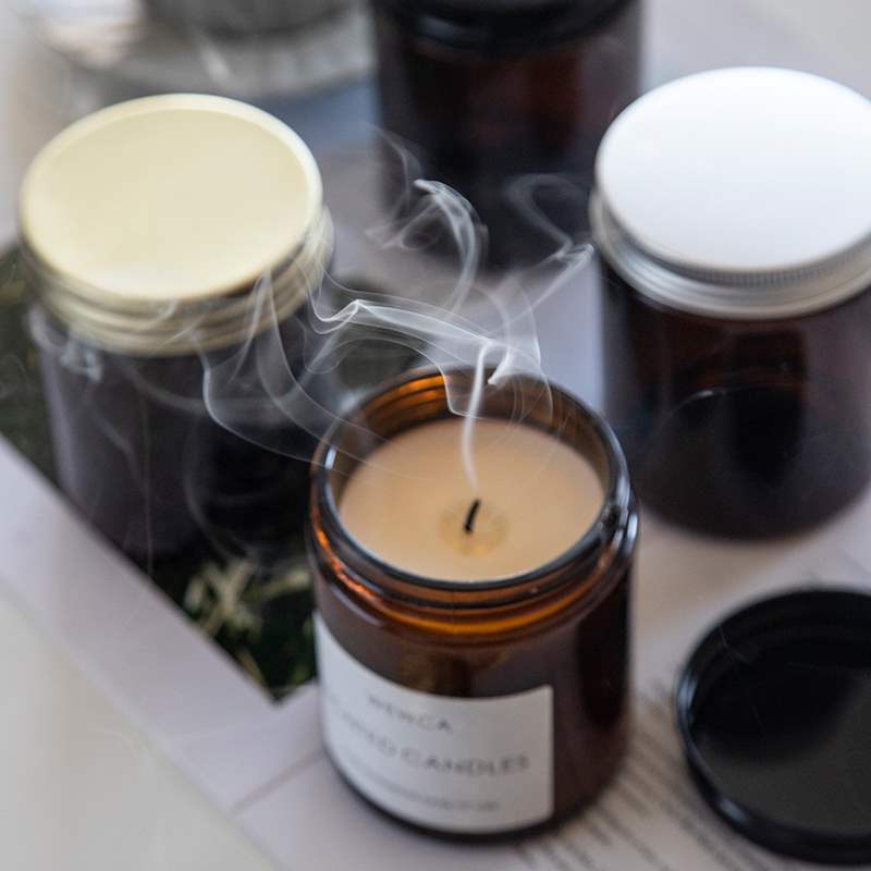 Empty Glass Candle Jars with L - Candle Supplies Glass Jars บทวิจารณ์และราคา