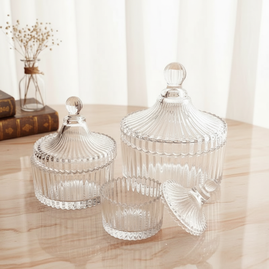 Transparent Candle Glass Jars  - Candle Supplies Glass Jars บทวิจารณ์และราคา