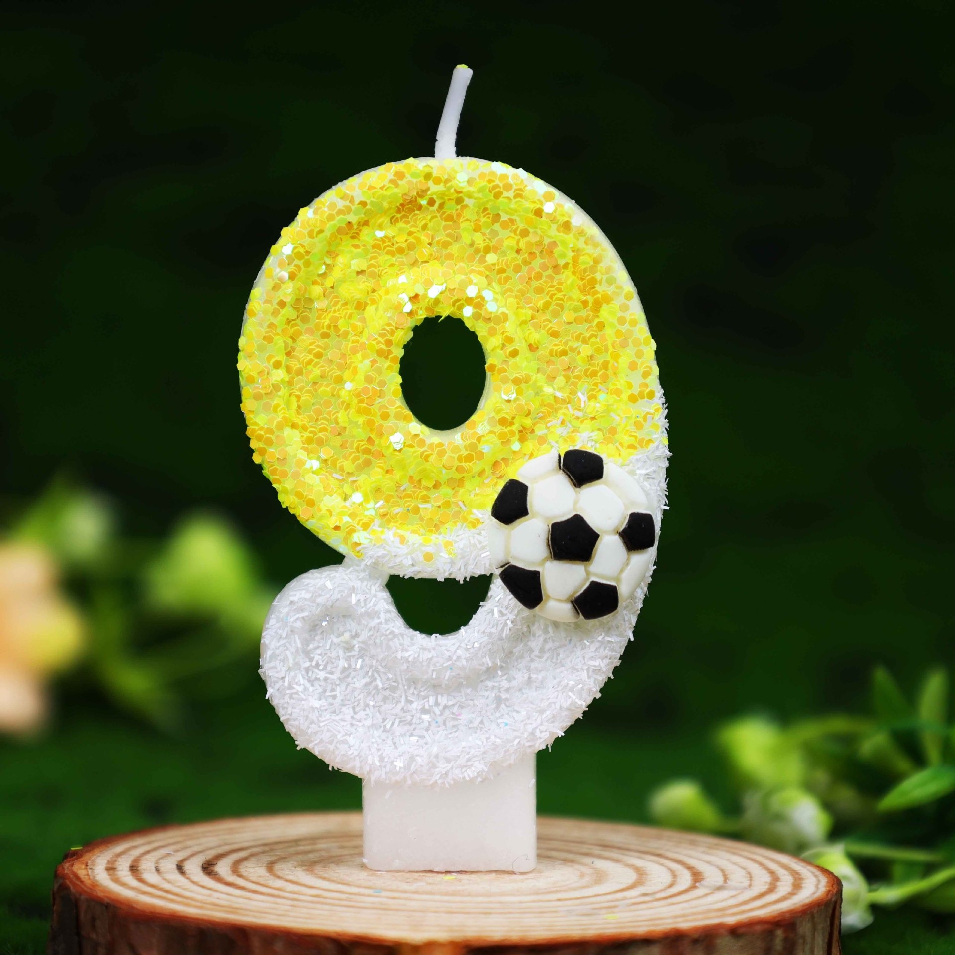 Yellow White Sequins Sports Fo - Candle Supply บทวิจารณ์และราคา