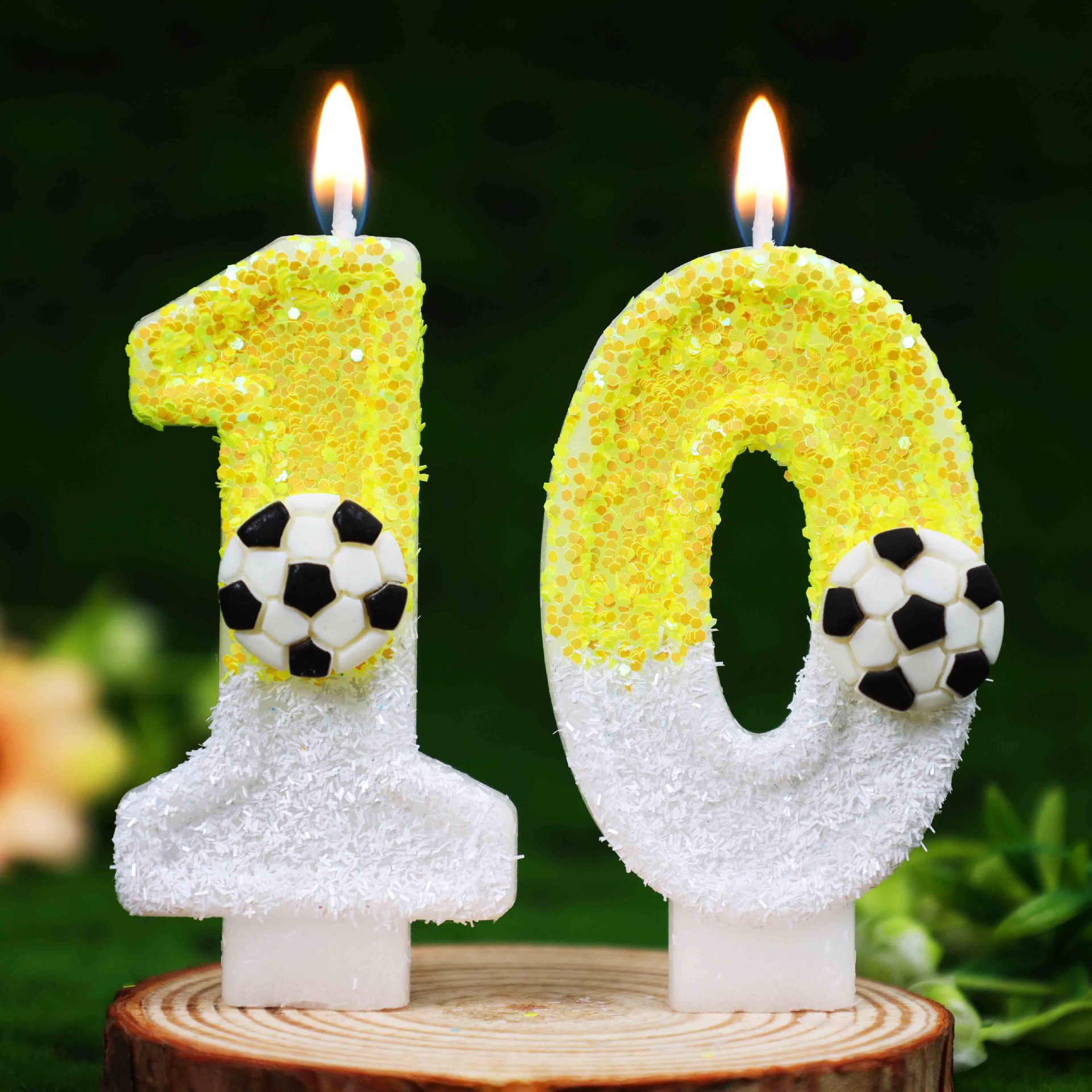 Yellow White Sequins Sports Fo - Candle Supply บทวิจารณ์และราคา