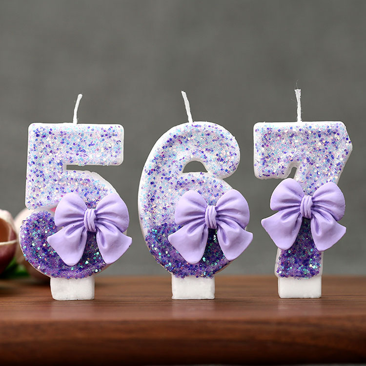 Creative Glitter Gradual Purpl - Candle Supply บทวิจารณ์และราคา