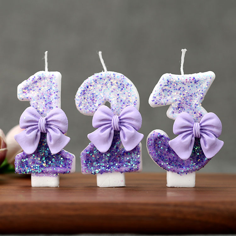 Creative Glitter Gradual Purpl - Candle Supply บทวิจารณ์และราคา