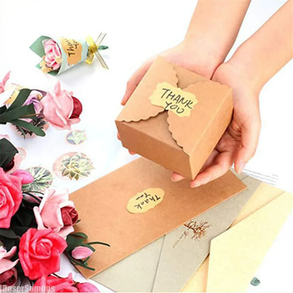 Kraft Stickers Paper Labels Bl - Candle Supplies Glass Jars บทวิจารณ์และราคา