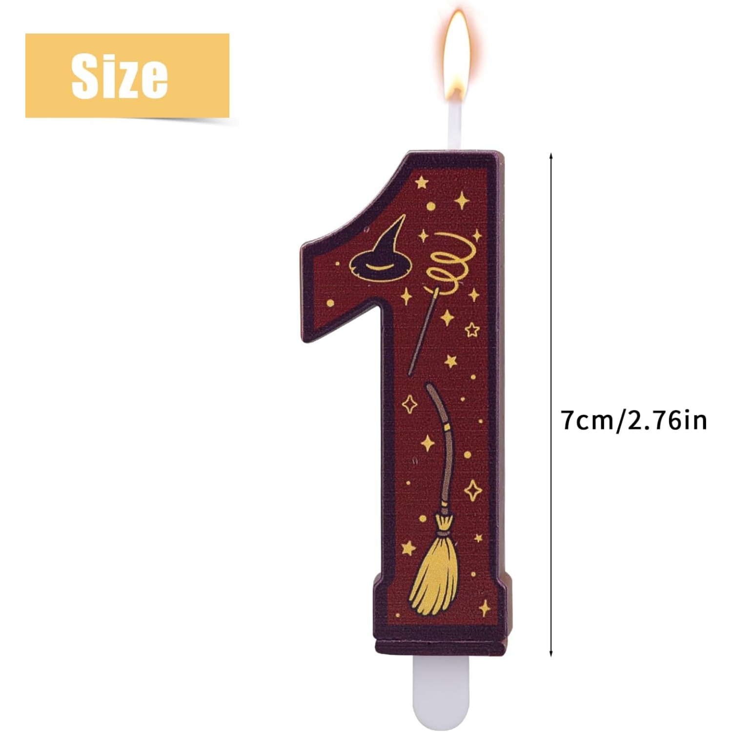 1 Set Number 0-9 Magical Theme - Candle Supply บทวิจารณ์และราคา
