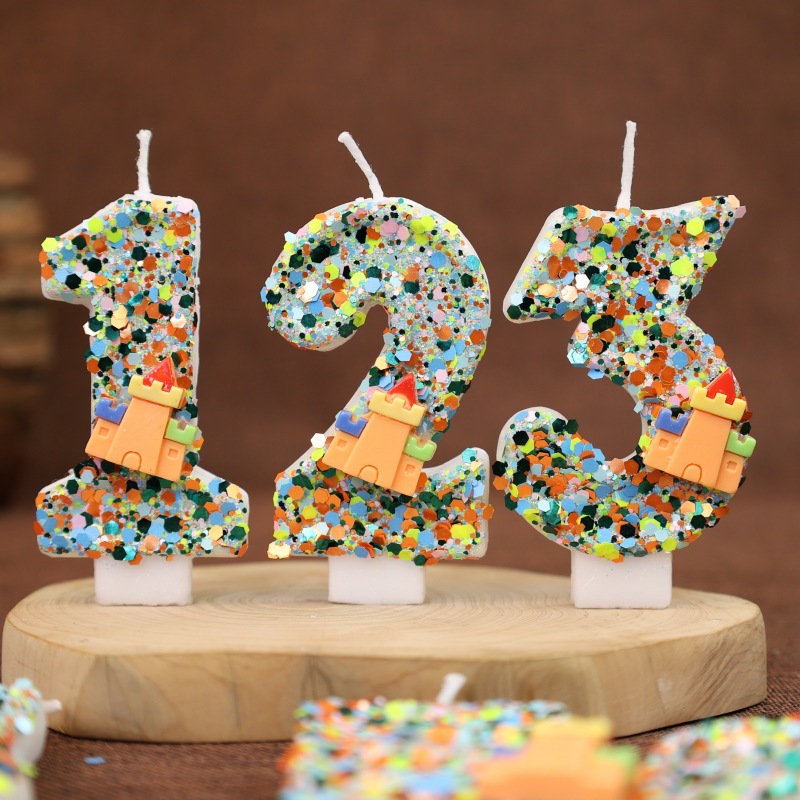 Candles for Birthday Cake Buil - Candle Supply บทวิจารณ์และราคา