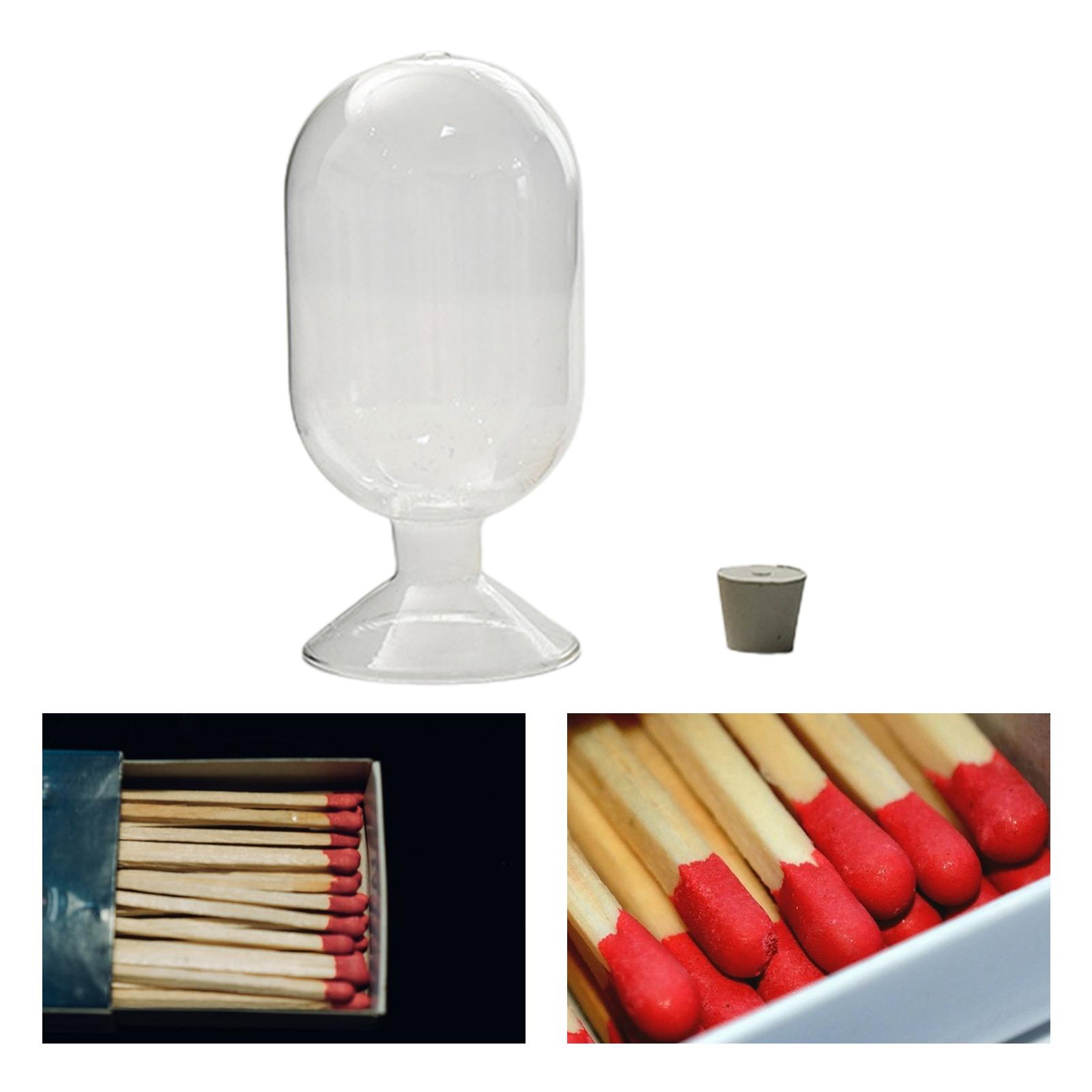 Storage Jar Matches Storage Bo - Candle Supplies Glass Jars บทวิจารณ์และราคา