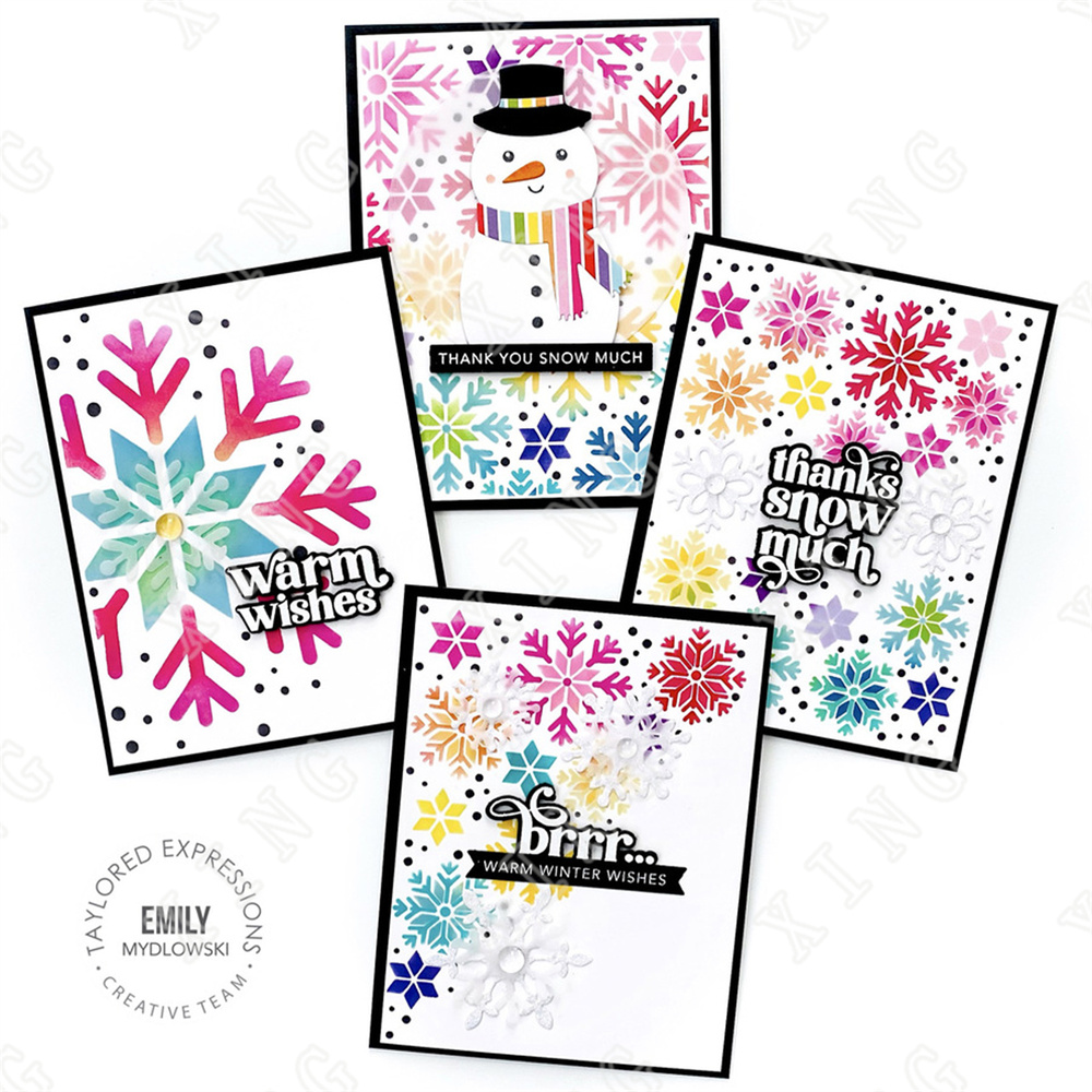 Snowflake Layering Stencil New - Candle Supplies For Sale บทวิจารณ์และราคา
