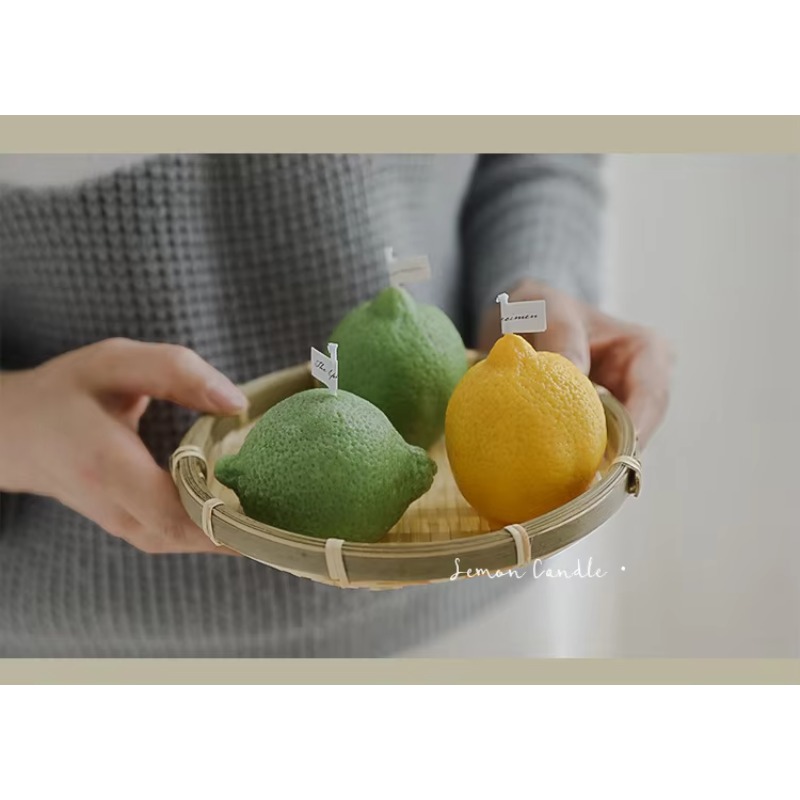 Custom Home Decoration Lemon C - Candle Supply บทวิจารณ์และราคา