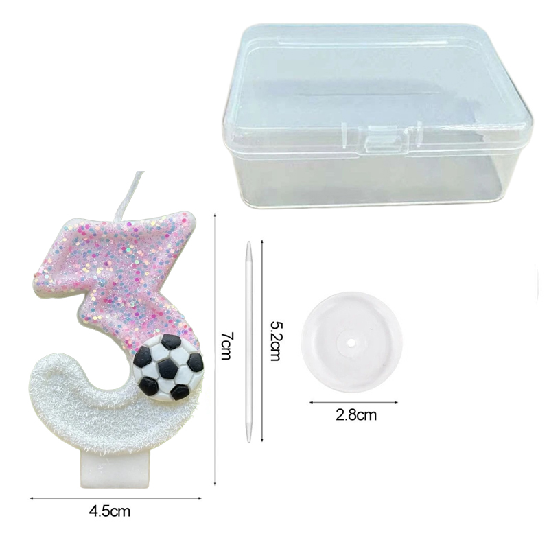 Pink White Sequins Sports Foot - Candle Supply บทวิจารณ์และราคา