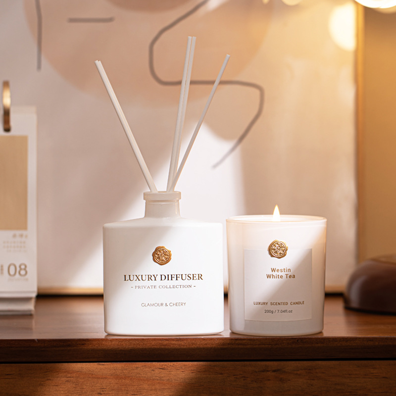 Reed Diffuser & Scented Candle - Candle Supplies Glass Jars บทวิจารณ์และราคา