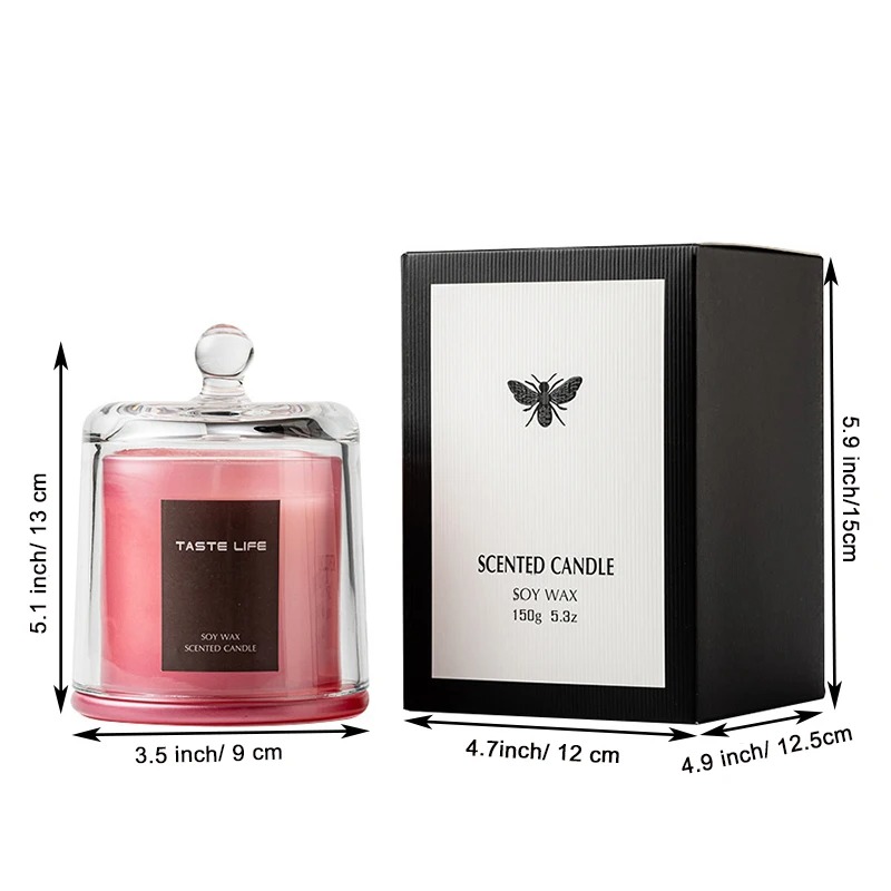 Lavender Scented Candles,Relax - Candle Supplies Glass Jars บทวิจารณ์และราคา