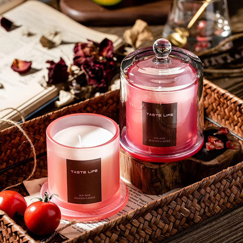 Lavender Scented Candles,Relax - Candle Supplies Glass Jars บทวิจารณ์และราคา